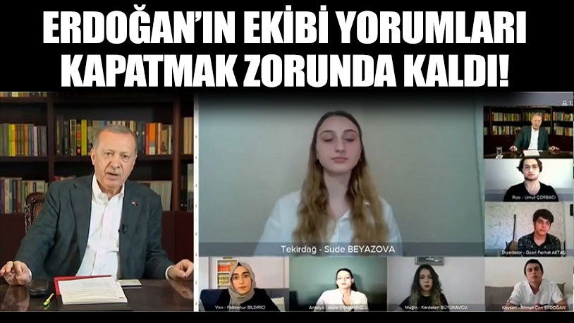 Gençlerden Erdoğan'a YKS tepkisi: YouTube yorumlarını kapattılar, 'dislike' rekoruna çözüm bulamadılar