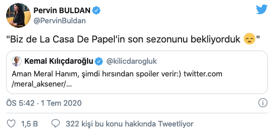 HDP'li Pervin Buldan da Kılıçdaroğlu ve Akşener'in 'Dark' diyaloguna katıldı - Resim : 1