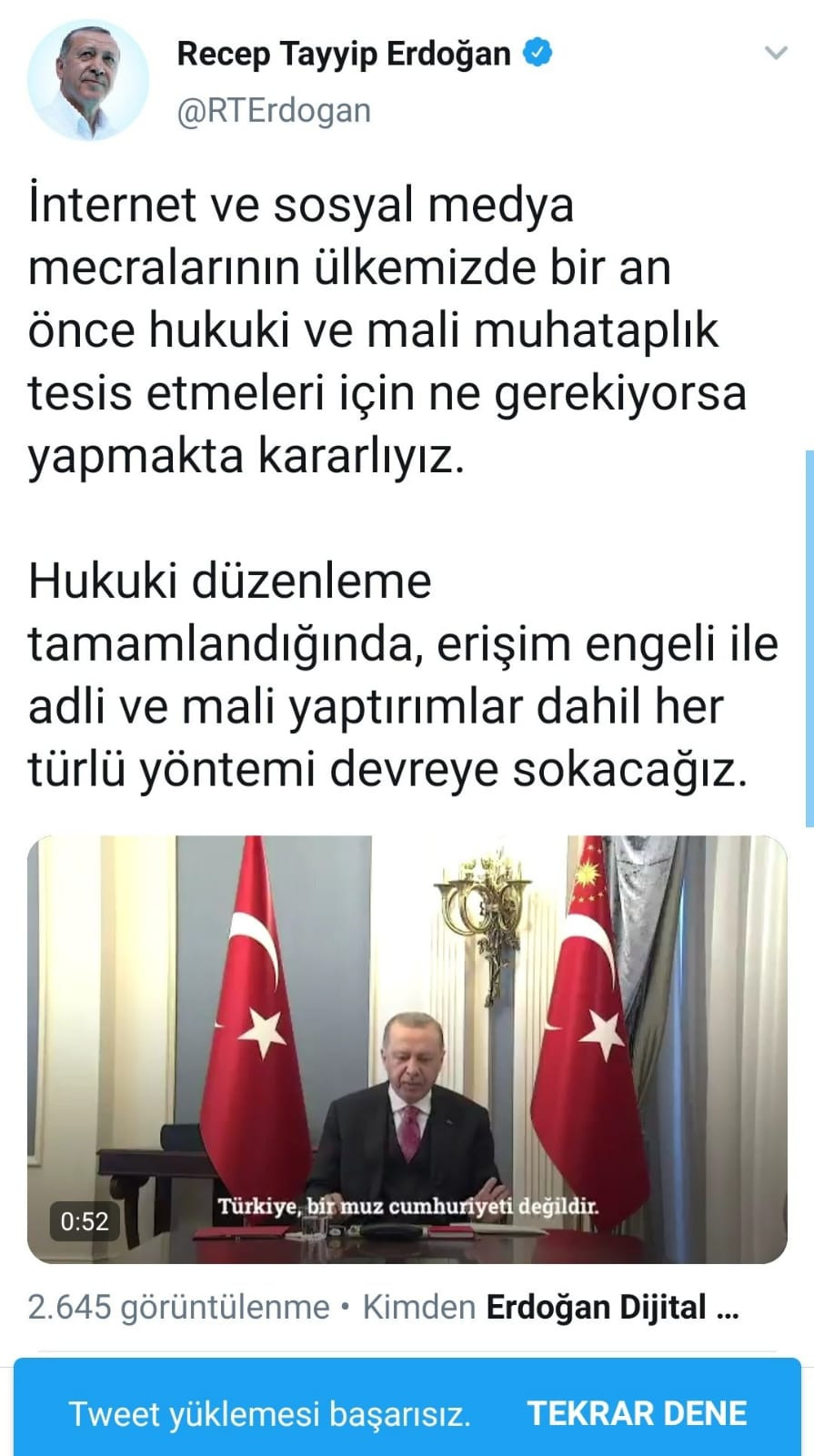 Erdoğan sosyal medya yasağından geri adım mı attı? İşte silinen tweetlerde yazanlar - Resim : 3
