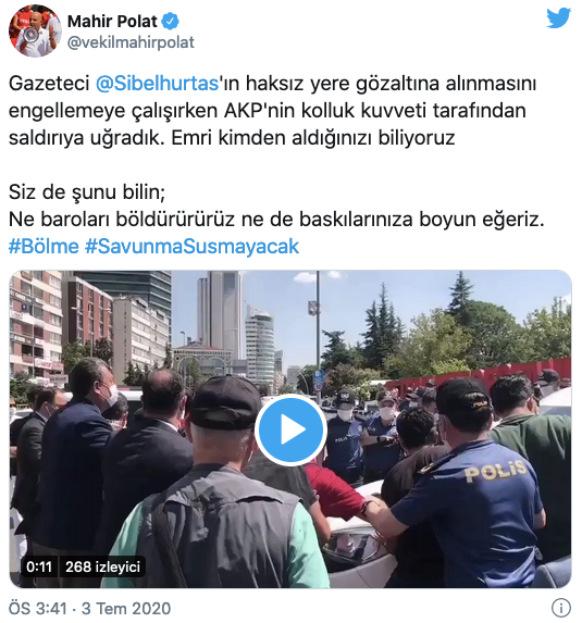 CHP milletvekillerine polis şiddeti: 'Boğazımı sıktılar...' - Resim : 1