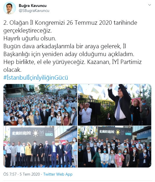 İYİ Parti İstanbul İl Başkanı Buğra Kavuncu adaylığını açıkladı - Resim : 1