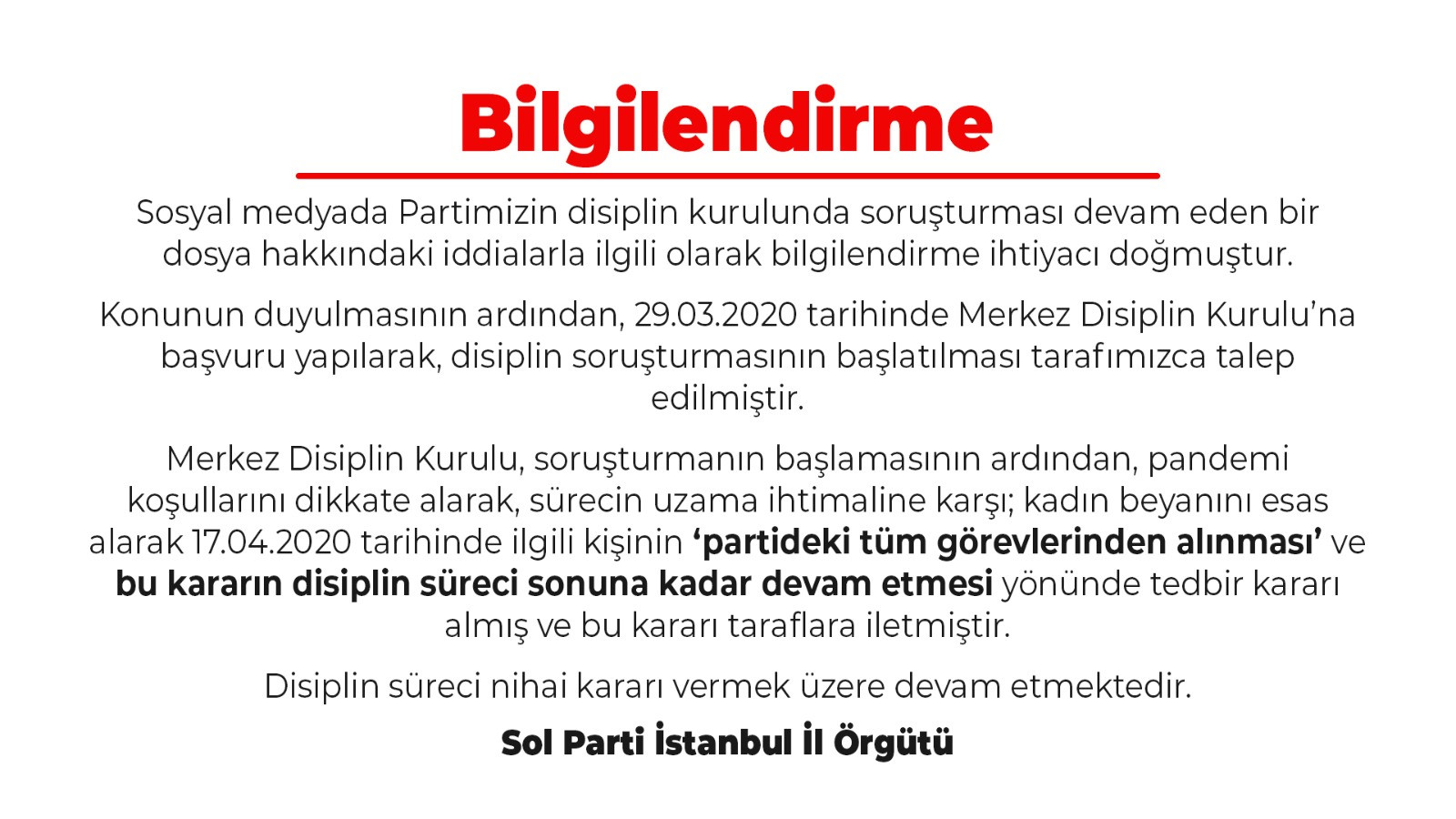 Sol Parti'de cinsel saldırı iddiası: 'Benden daha önemli olduğu için bir erkeği kolladılar' - Resim : 3