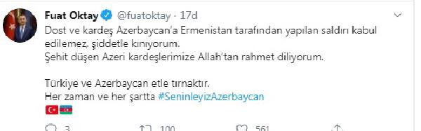 Fuat Oktay: 'Türkiye ve Azerbaycan etle tırnaktır' - Resim : 1