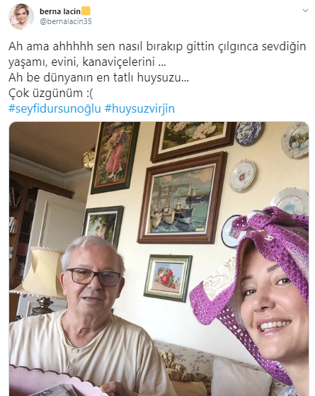 Berna Laçin'den duygusal Seyfi Dursunoğlu mesajı - Resim : 2