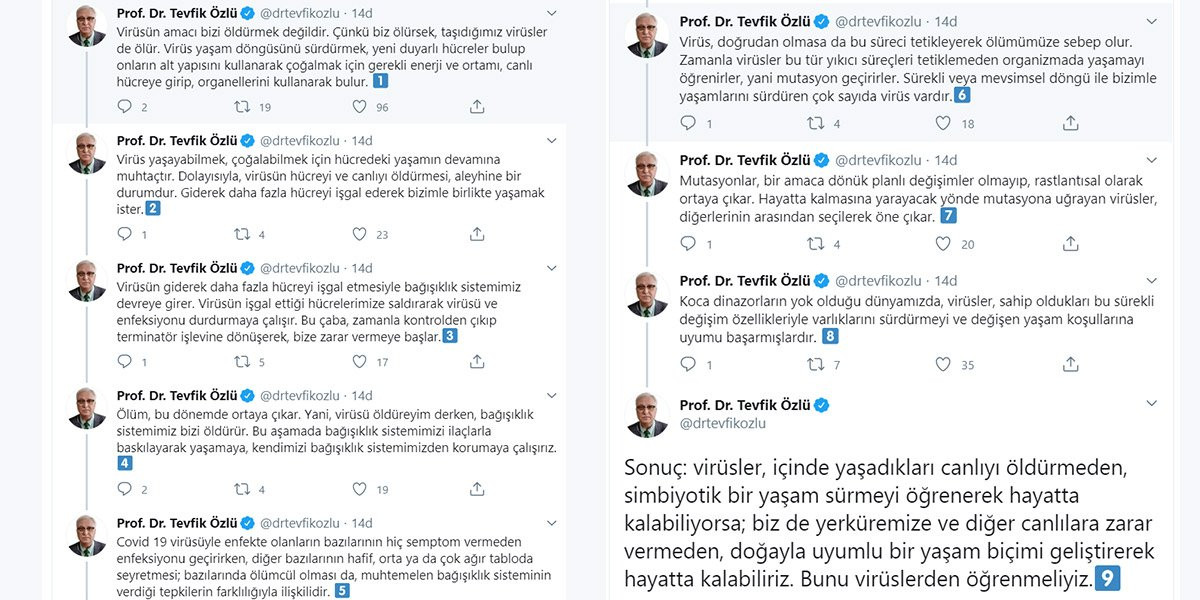 Bilim Kurulu üyesi Özlü 9 maddeyle anlattı: Dinozorlar yok oldu ama bu virüs… - Resim : 1