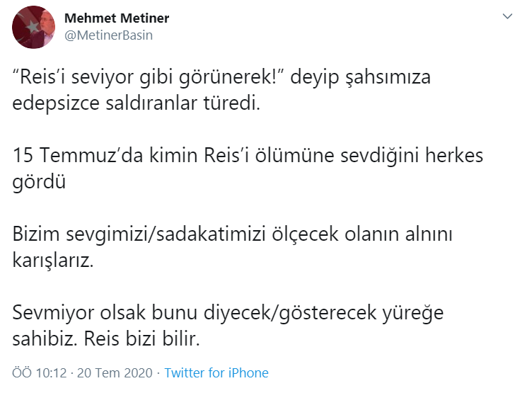 Mehmet Metiner ve Soylu cephesinde sular durulmuyor! Bu sözlerle yüklendi - Resim : 2