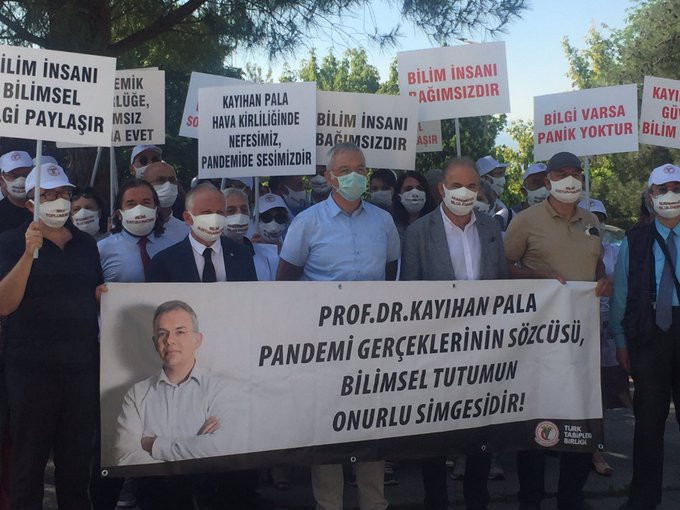 TTB'den Prof. Dr. Kayıhan Pala'ya destek: Halk değil valilik panikledi - Resim : 2
