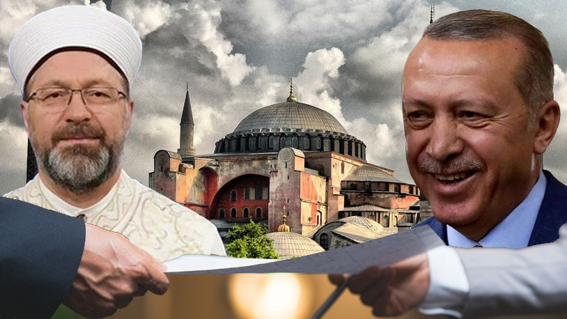 Diyanet'in Ayasofya'ya davet edeceği gazetecilerin listesi Saray'dan gitti