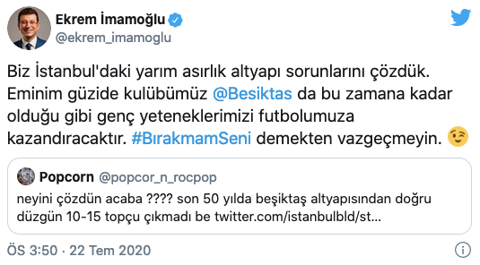 Ekrem İmamoğlu ile Beşiktaş taraftarının gülümseten diyalogu - Resim : 1