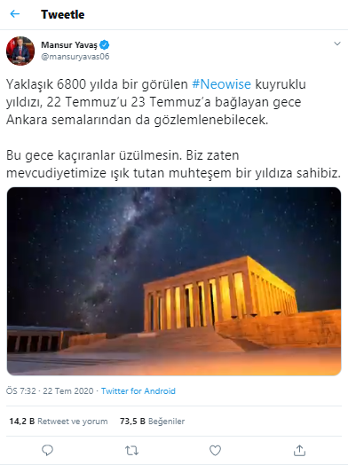 Mansur Yavaş'tan sosyal medyayı sallayan Anıtkabir paylaşımı: Kaçıranlar üzülmesin... - Resim : 1