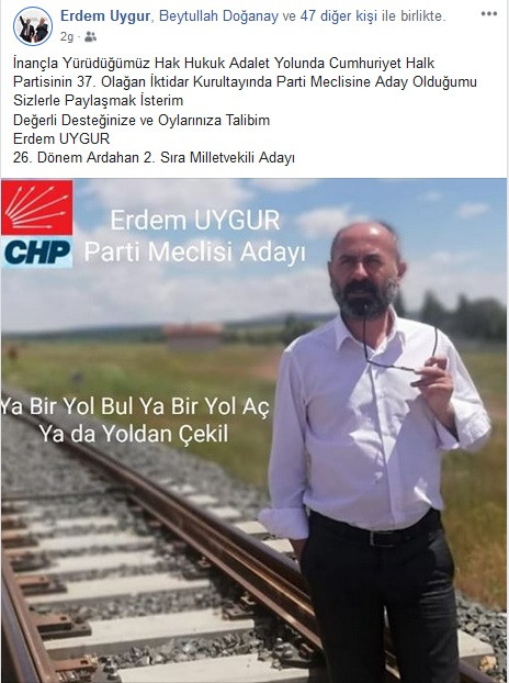 Erdem Uygur, CHP PM'ye adaylığını açıkladı - Resim : 1