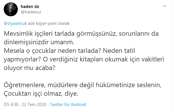 Ziya Selçuk'un 'çocuk işçiliğini onaylayan' paylaşımı büyük tepki çekti - Resim : 6