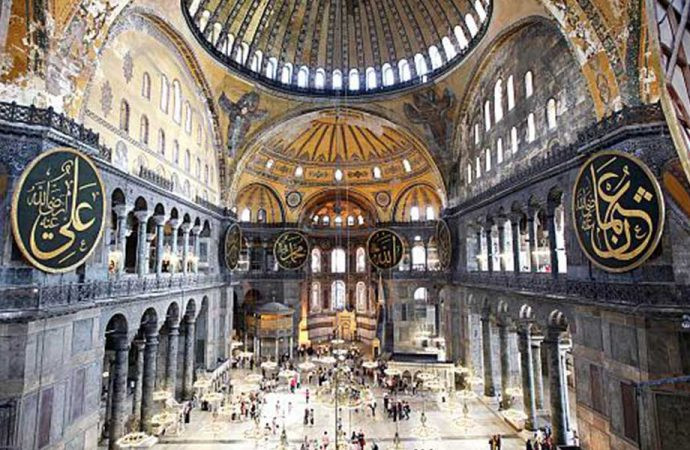 Ayasofya'daki freskler kapatıldı: İşte ilk görüntüler - Resim : 6