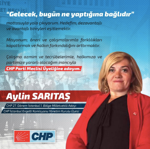 Aylin Sarıtaş, CHP PM'ye aday - Resim : 1