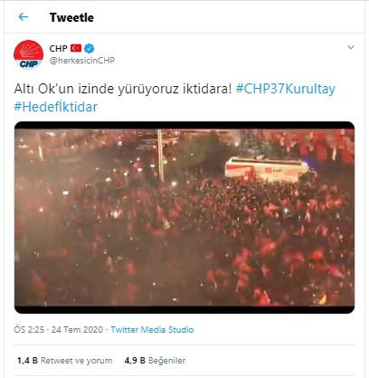 CHP'nin 37'nci Olağan Kurultayı için hazırlanan rap şarkısı açıklandı - Resim : 1