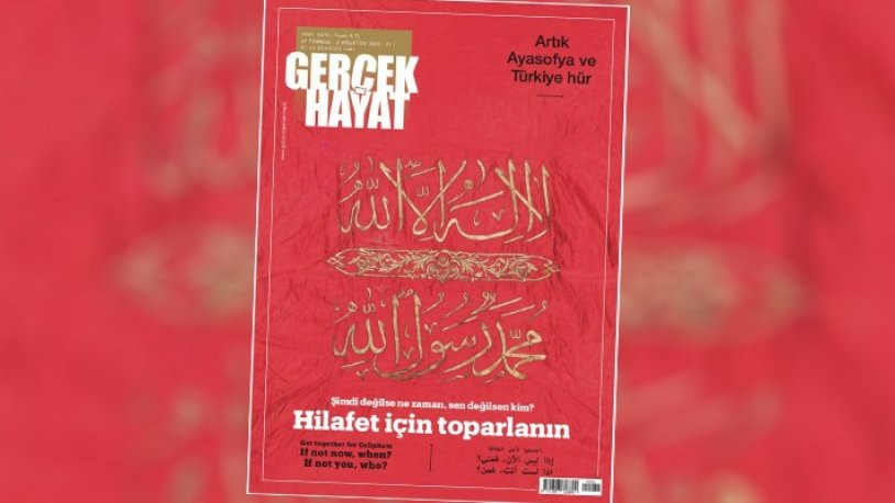 AKP'ye yakın yayın grubu: Ayasofya artık hür, hilafet için toplanın