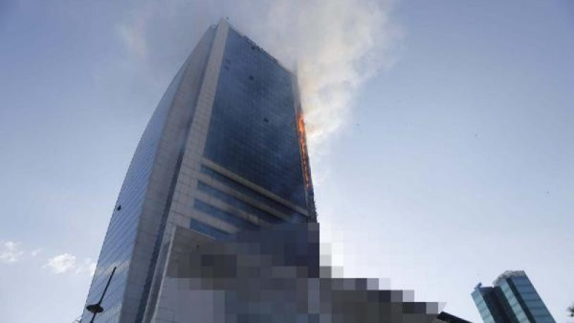 Ankara'da iş merkezinde yangın! - Resim : 3