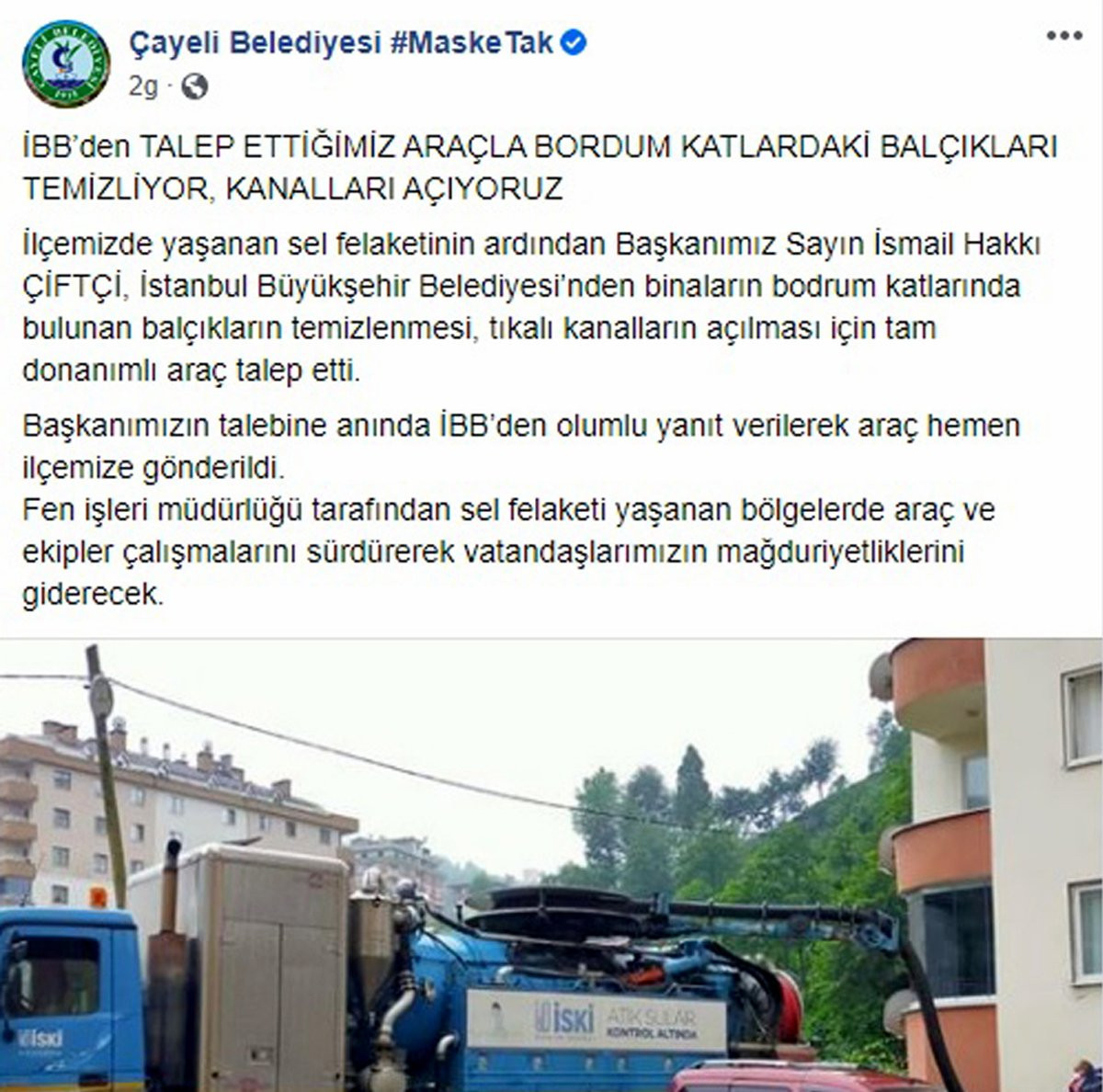 MHP’li Çayeli Belediyesi’nin imdadına İmamoğlu yetişti - Resim : 1