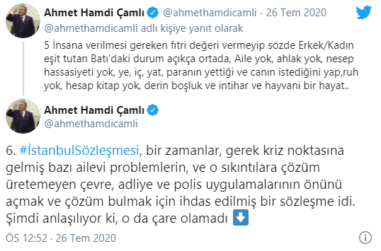 AKP'nin Yeliz'i Çamlı 'İstanbul Sözleşmesi'ni hedef aldı: Kadın erkek eşitliği tantana! - Resim : 4
