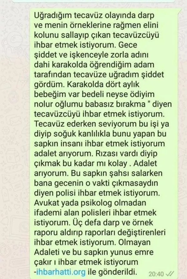 Bursa'da 20 yaşındaki Gamze'ye tecavüz eden Yunus Emre Çakır serbest bırakıldı - Resim : 1