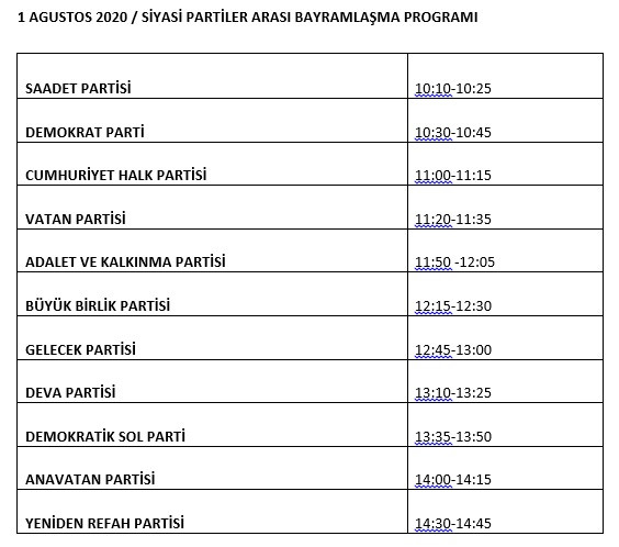 İYİ Parti'nin bayramlaşma programı belli oldu - Resim : 1