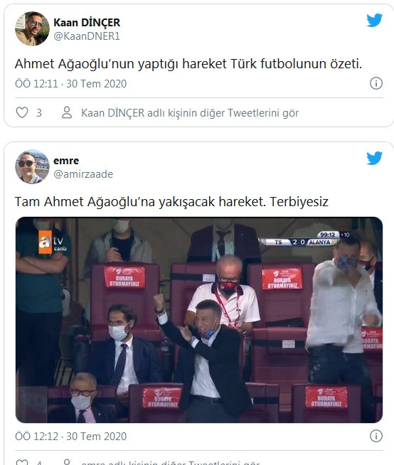 Trabzonspor Başkanı Ahmet Ağaoğlu'ndan tepki çeken hareket - Resim : 3