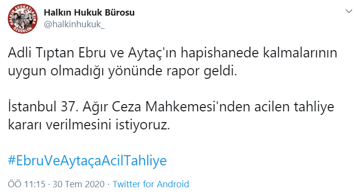 Ölüm orucundaki avukatlar için kritik rapor - Resim : 1