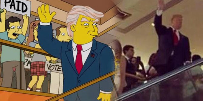 Simpsonlar'ın Trump kehaneti gerçek mi oluyor? - Resim : 1