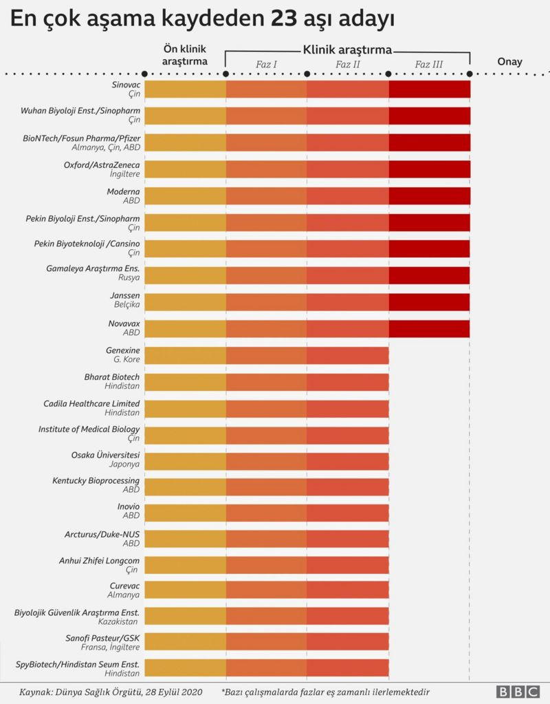 Dünya koronavirüs aşısına ne kadar yakın? - Resim : 2