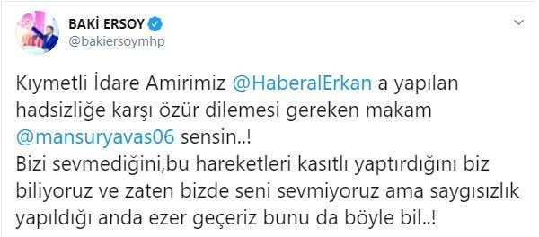 MHP'li vekil Haberal'ı savunmak için Mansur Yavaş'ı tehdit etti! - Resim : 2