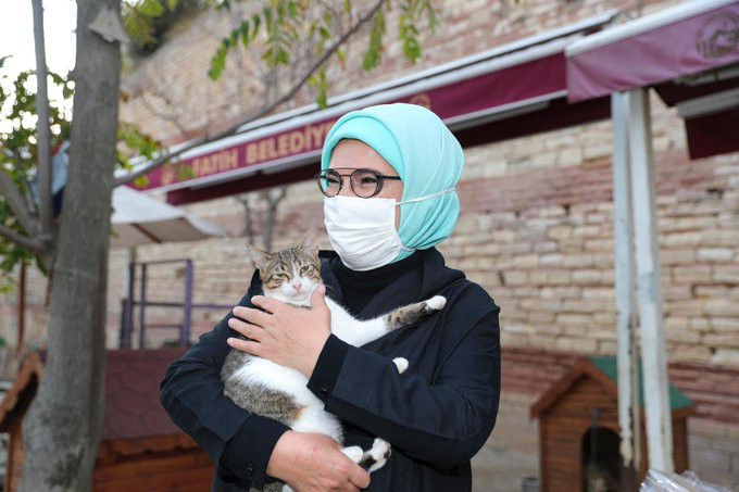 Emine Erdoğan barınaktan engelli köpek sahiplendi - Resim : 1