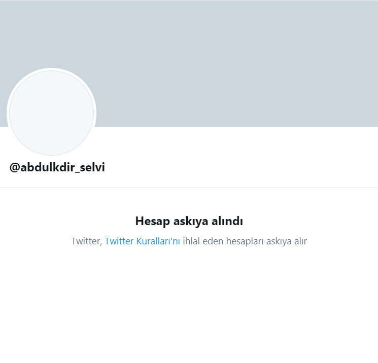 Twitter, Abdulkadir Selvi'nin hesabını askıya aldı - Resim : 1