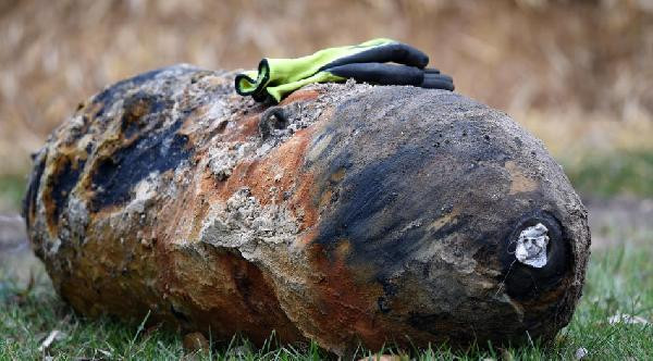 Almanya'da İkinci Dünya Savaşı’ndan kalma bomba bulundu - Resim : 1