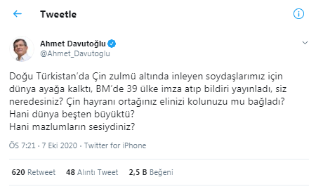 Davutoğlu'ndan AKP'ye Doğu Perinçek göndermesi: Elinizi kolunuzu mu bağladı? - Resim : 1