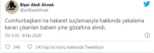 Eski DEP milletvekili Mahmut Alınak'a Erdoğan'a hakaret gözaltısı - Resim : 1