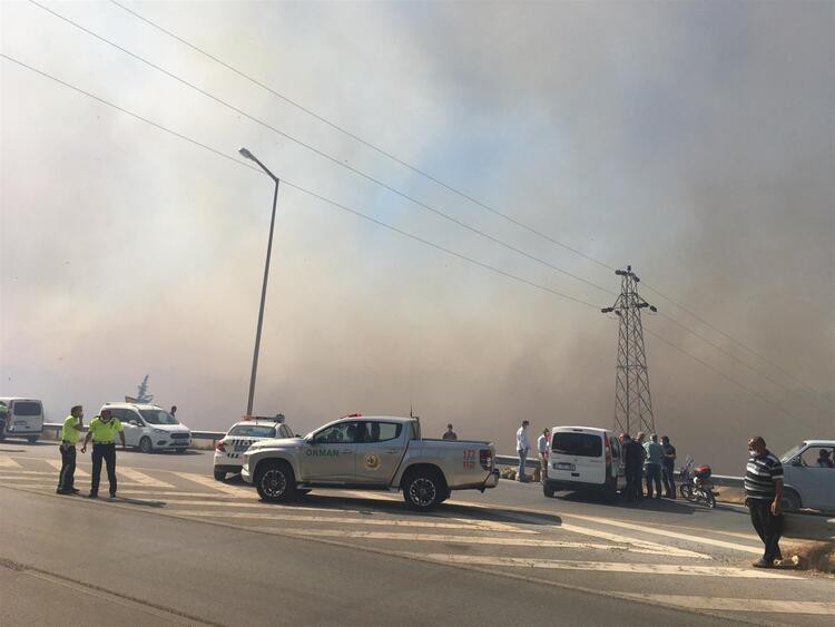 Hatay’da orman yangını: Evler tahliye edildi - Resim : 2