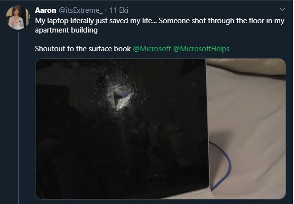Hayat kurtaran bilgisayar Microsoft'u bile şaşırttı - Resim : 1