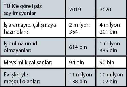 TÜİK Sağlık Bakanlığı'na özendi: İş bulma ümidi olmayan işsiz sayılmıyor - Resim : 2