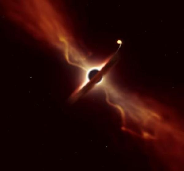 Gök bilimciler kara deliğin yıldızı yok edişini görüntüledi - Resim : 2