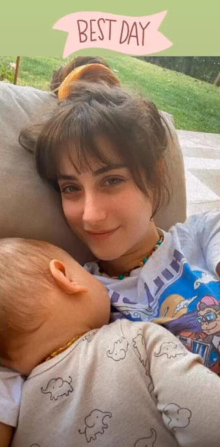 Hazal Kaya ve oğlu Fikret Ali'den yeni fotoğraf! - Resim : 1