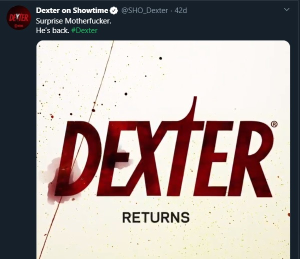 Dexter'dan büyük sürpriz: Geri dönüyor! - Resim : 1