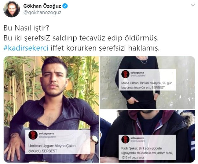 Gökhan Özoğuz, Kadir Şeker kararına isyan etti! - Resim : 1