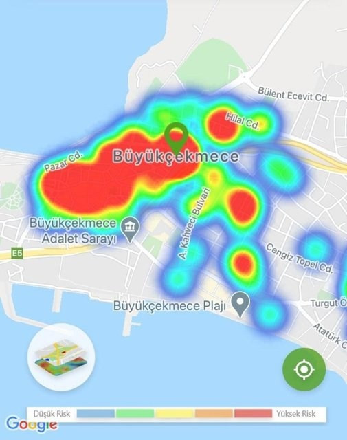 Her yer kırmızı! İstanbul ve Bursa'da koronavirüs vakalarında dikkat çeken artış - Resim : 1