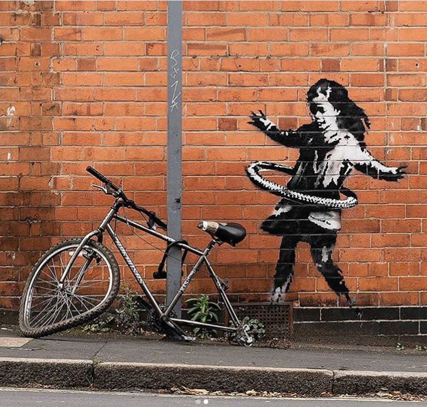 Gizemli duvar resmi Banksy’nin çıktı - Resim : 1
