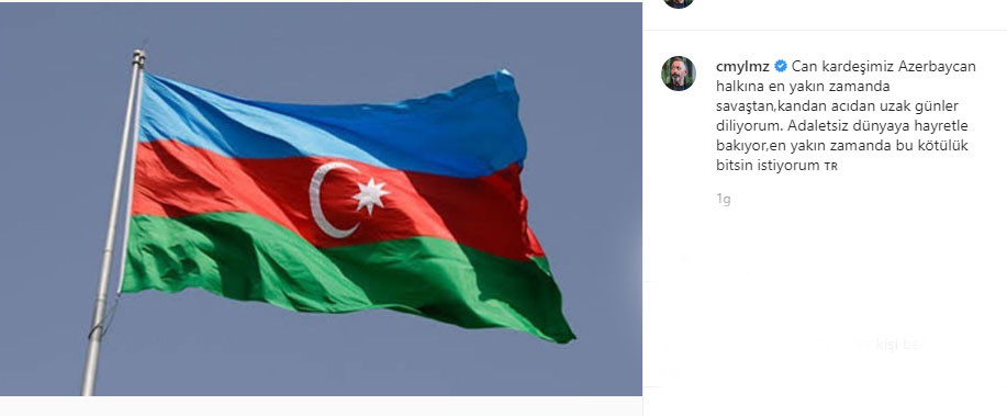 Cem Yılmaz'dan Azerbaycan paylaşımı - Resim : 1