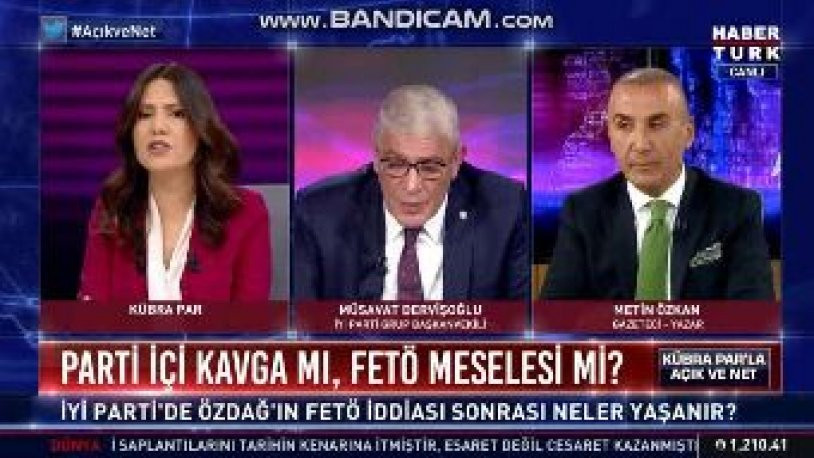 İYİ Partili Dervişoğlu'ndan Akşener'in Buğra Kavuncu için görüştüğü devlet görevlileri hakkında açıklama!