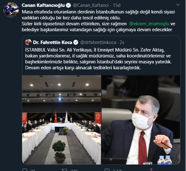 Canan Kaftancıoğlu'ndan İmamoğlu tepkisi: Dertleri siyasi varlıkları - Resim : 1