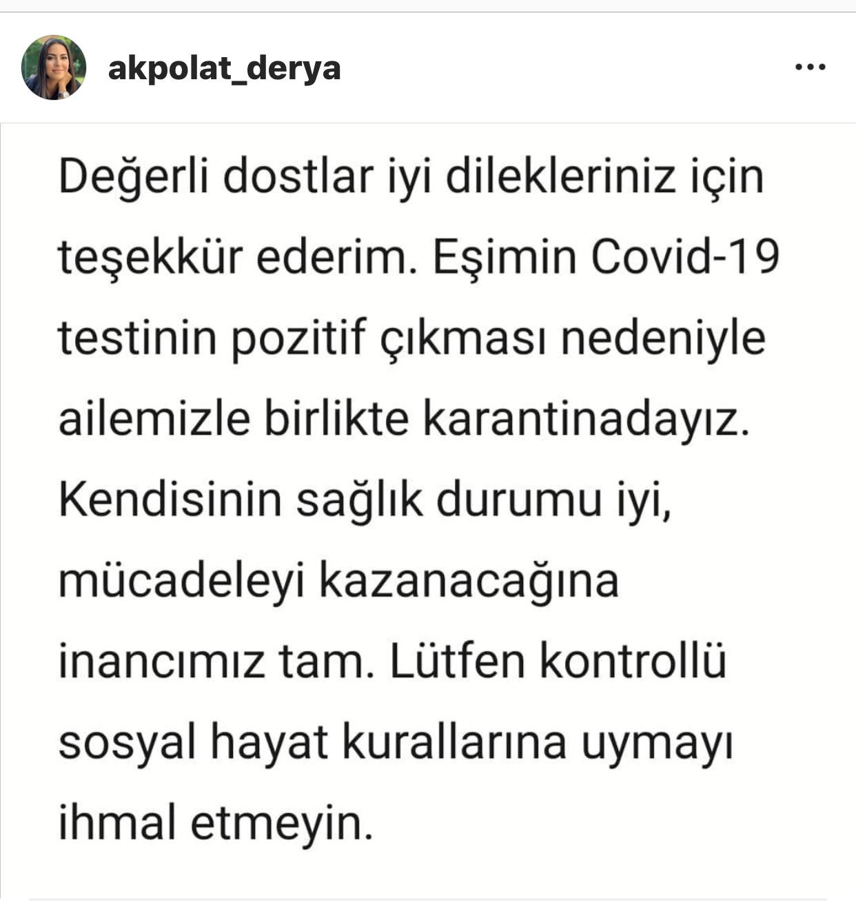 Beşiktaş Belediye Başkanı Rıza Akpolat'ın koronavirüs testi pozitif çıktı - Resim : 1