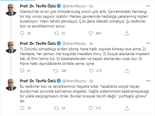 Bilim Kurulu Üyesi Prof. Tevfik Özlü'den İstanbul uyarısı! - Resim : 1