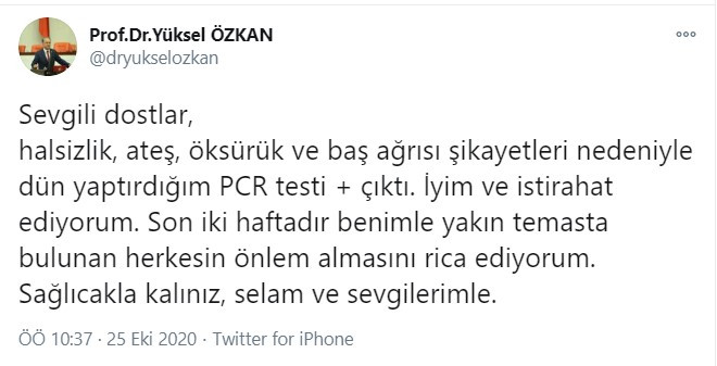 CHP milletvekili koronavirüse yakalandı! - Resim : 1